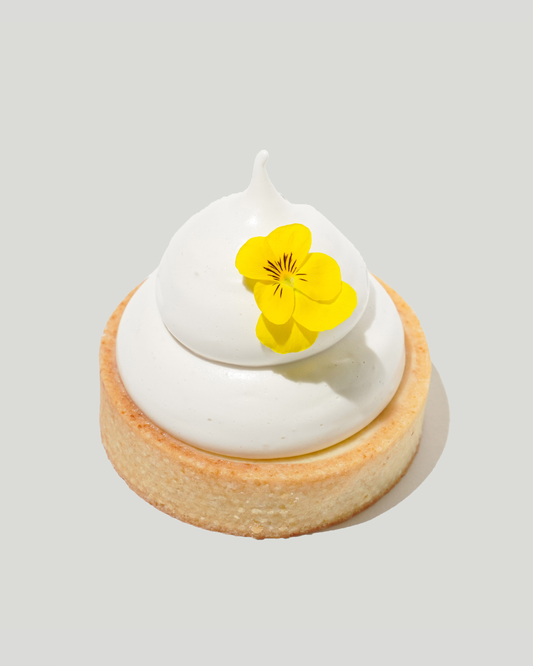 Vegan Yuzu Merengue Tart - SATO | Healthy Sugar-Free Pastries in Dubai