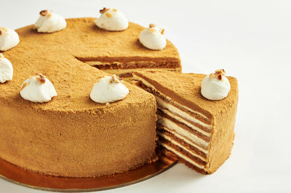 Buckwheat Honey Cake - SATO | Healthy Sugar-Free Pastries in Dubai