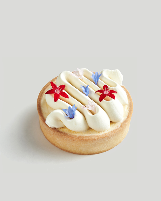 Lemon & Raspberry Tart - SATO | Healthy Sugar-Free Pastries in Dubai