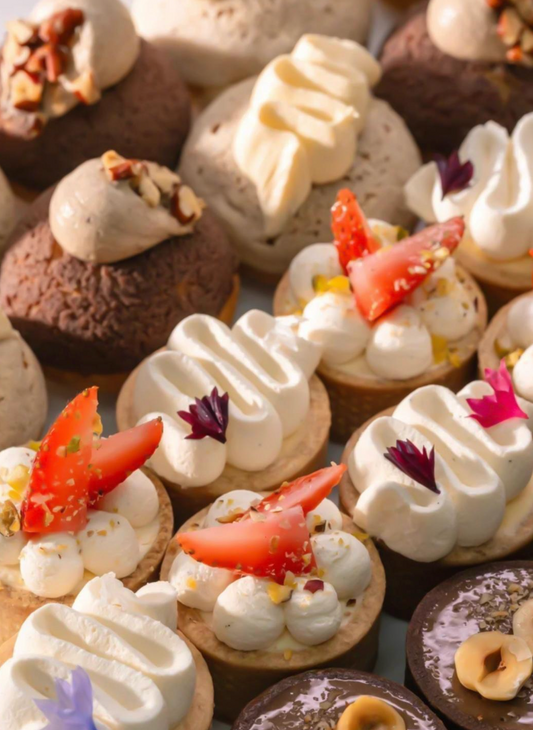 Box of 25 mini-desserts - SATO | Healthy Sugar-Free Pastries in Dubai