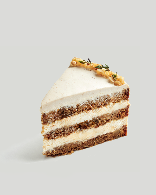 Carrot & Cream Cake - SATO | Healthy Sugar-Free Pastries in Dubai