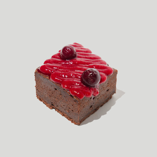 Cherry Sauce Brownie - SATO | Healthy Sugar-Free Pastries in Dubai