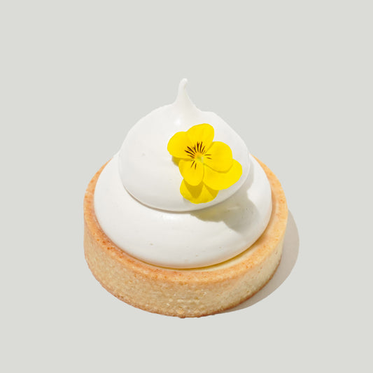 Vegan Yuzu Merengue Tart - SATO | Healthy Sugar-Free Pastries in Dubai