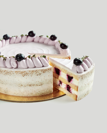 Vanilla & Wild Berries Cake - SATO | Healthy Sugar-Free Pastries in Dubai